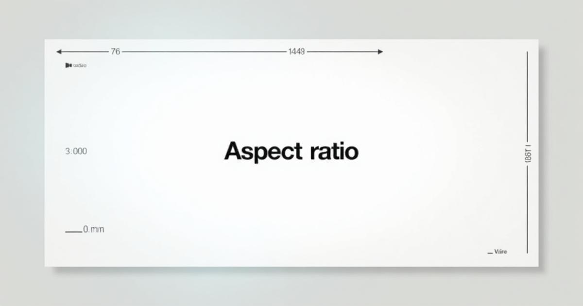 Aspect Ratio Calculator - Free Online Tool | cleanweb.tools