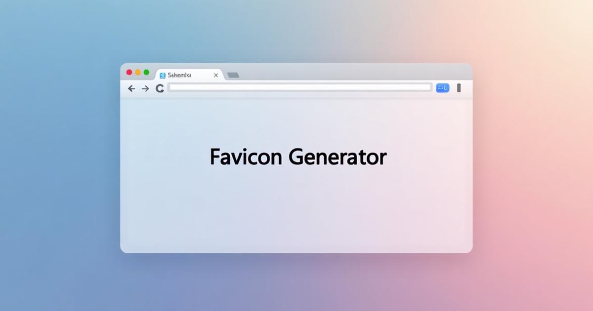 Favicon Generator - Free Online Tool | cleanweb.tools